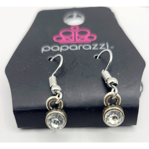 Lot of Four Paparazzi and Misc. Earring Sets Peace & Glam Dangles - Picture 2 of 6